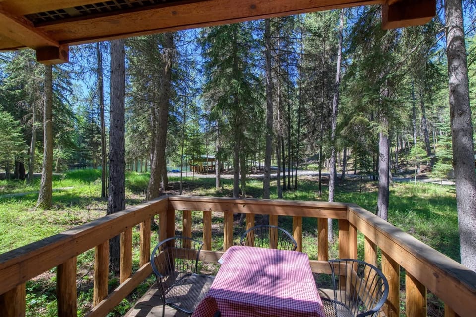 Lounge the day away or dine alfresco on the breezy deck