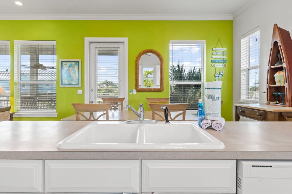 Kitchen overlooking Dining