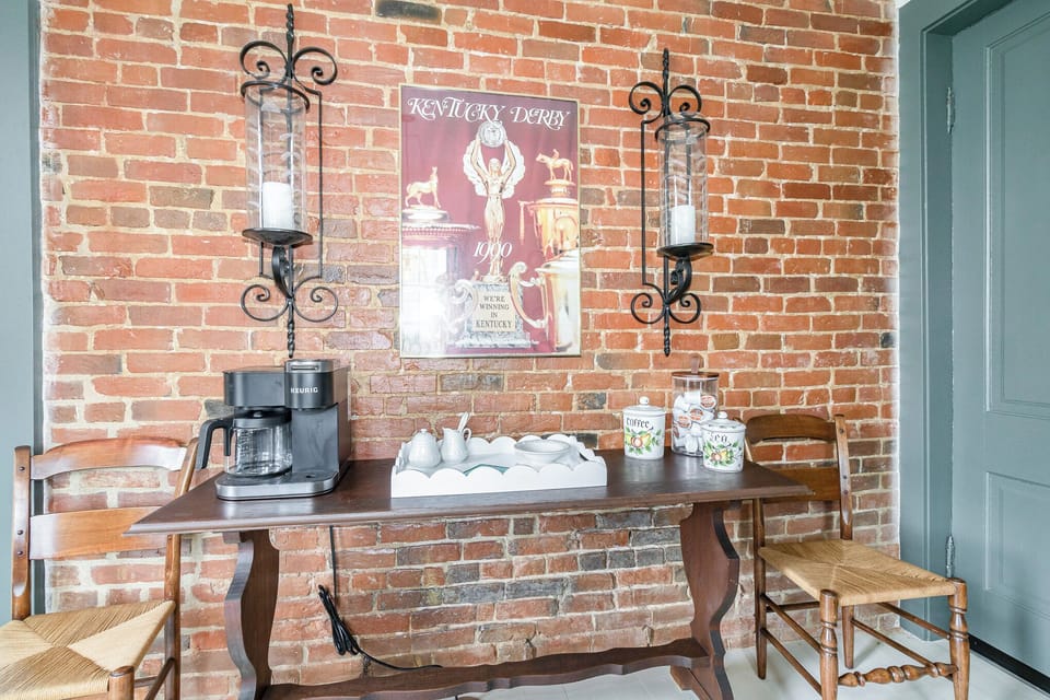 Coffee bar in Dining Room