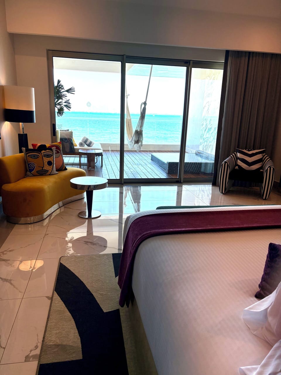 Luxury mattress, linens. For an amazing nights sleep  Wake up to this view! 