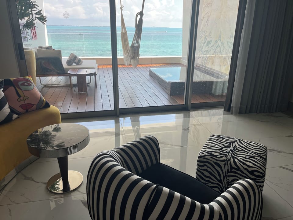 What an amazing view and yes, this is your private deck