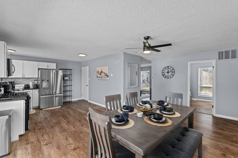Picture this: laughter, delicious food, and your favorite people all gathered in the spacious dining