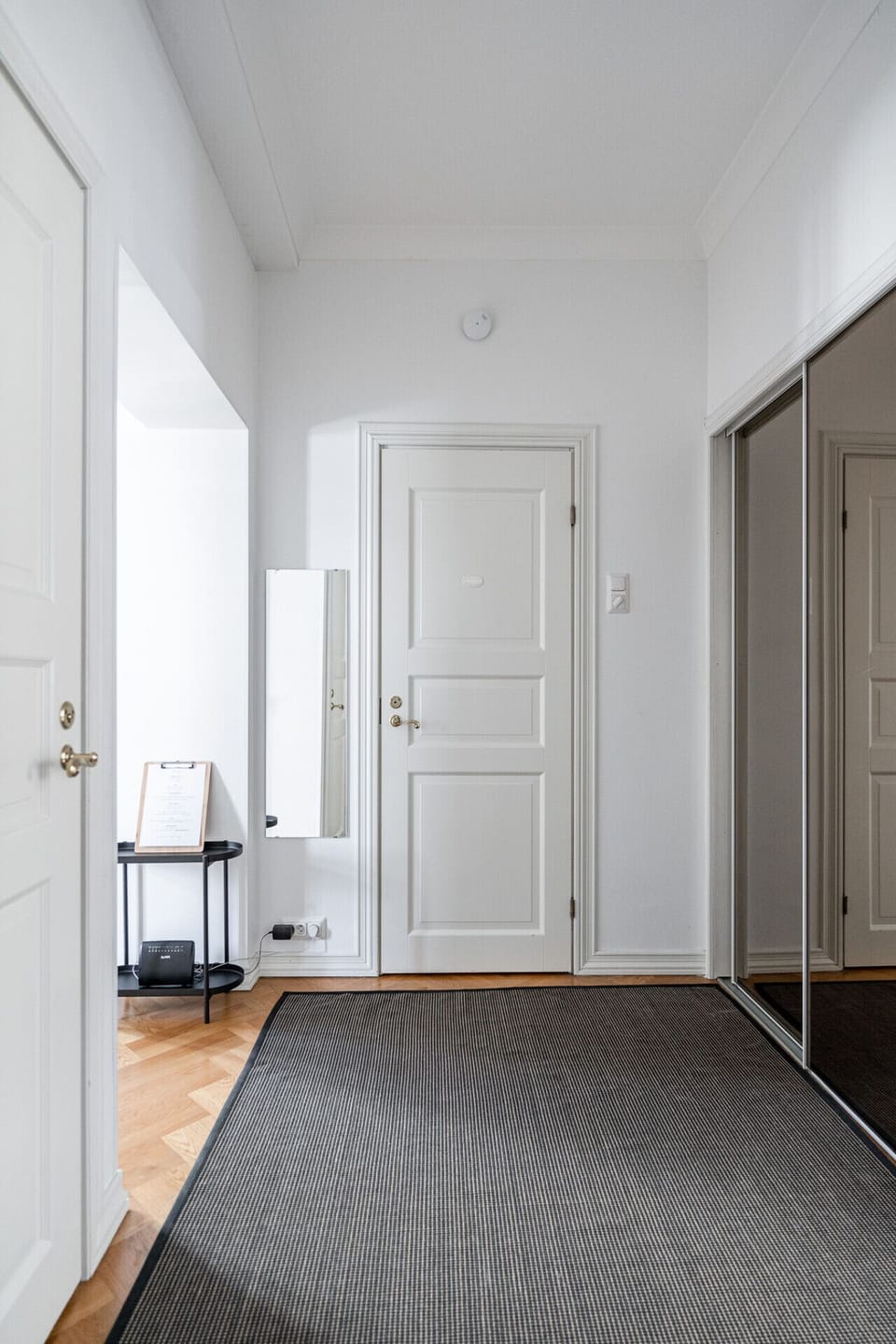 Apartment hallway