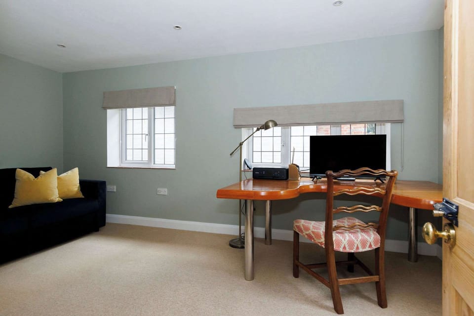 Need to catch up on some work? This quiet office area offers a peaceful place to focus with plenty of natural light.