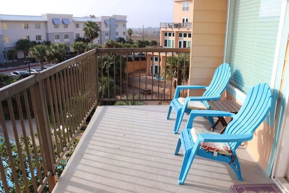 Enjoy your morning coffee and watch the sunrise over the ocean on your private balcony.