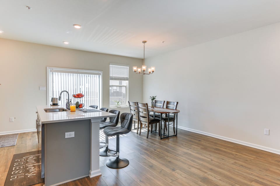 Kitchen | Dining Area | Paper Towels | Trash Bags | 2nd Floor