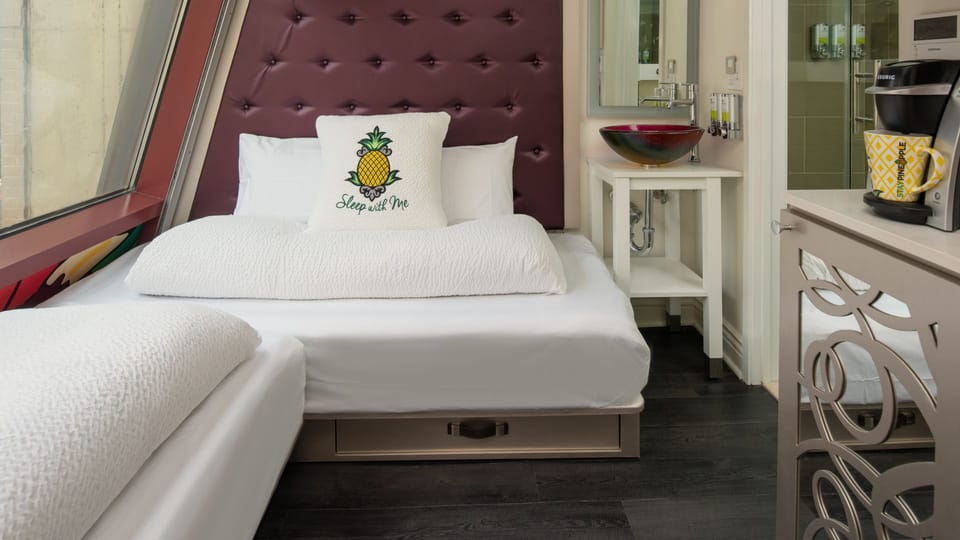 Bedroom. Interior and views may vary based on location and availability.