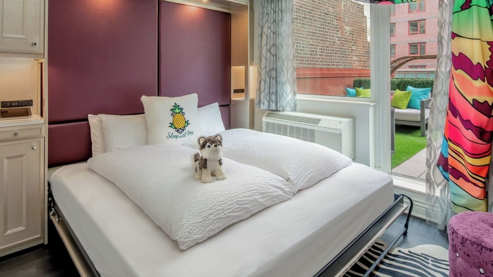 Bedroom. Interior and views may vary based on location and availability.