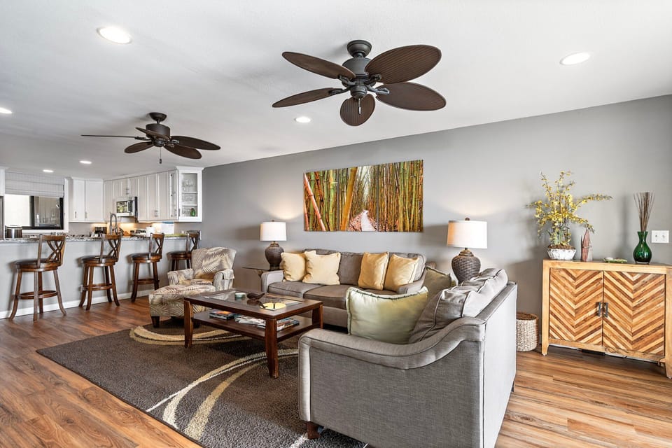 Open floor plan, beautifully updated