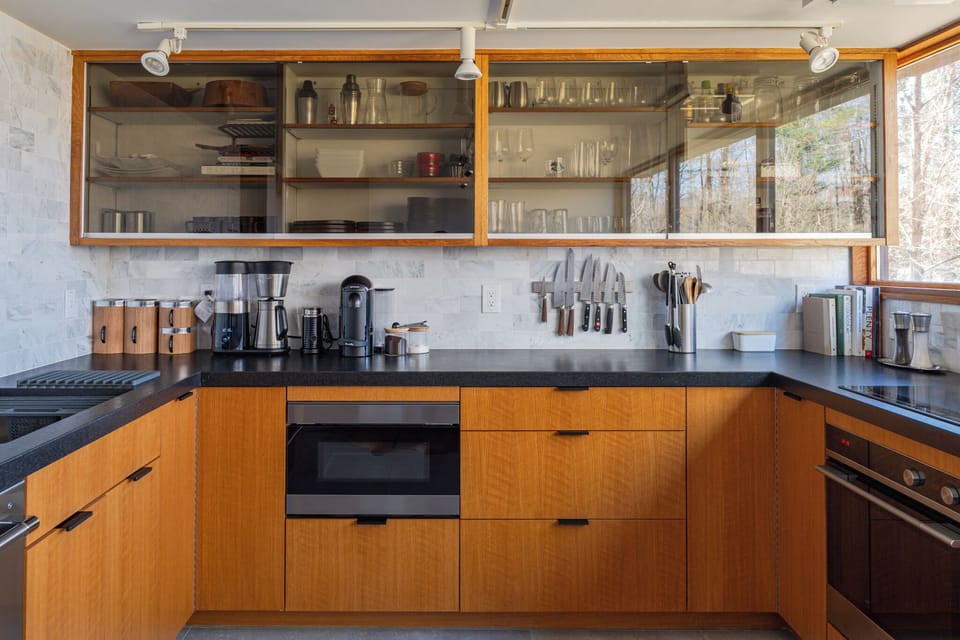 This custom kitchen with Fisher & Paykel appliances is sure to delight experienced chefs and novices alike.
