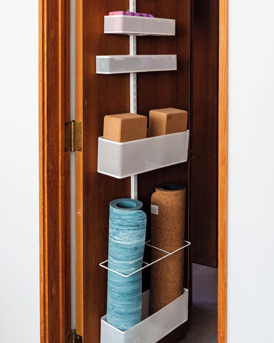 Enjoy the complimentary yoga equipment - a perfect place to practice.