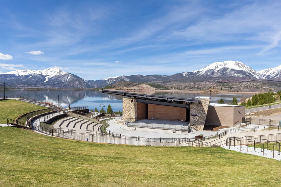 Catch a show at the Dillon Amphitheater during the summer!
