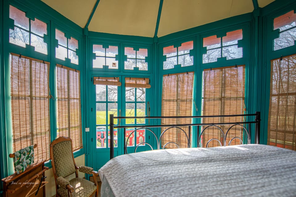 view from bed