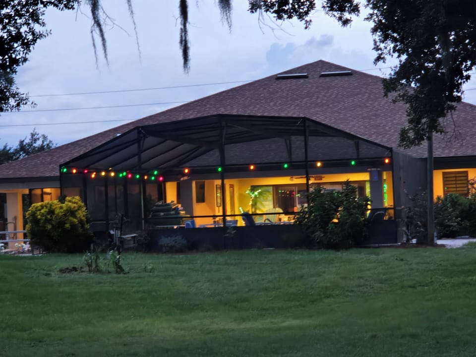 back yard