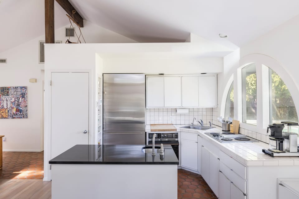 Open-concept kitchen
