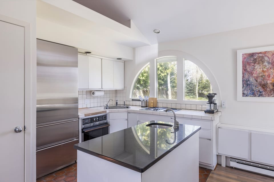 Open-concept kitchen
