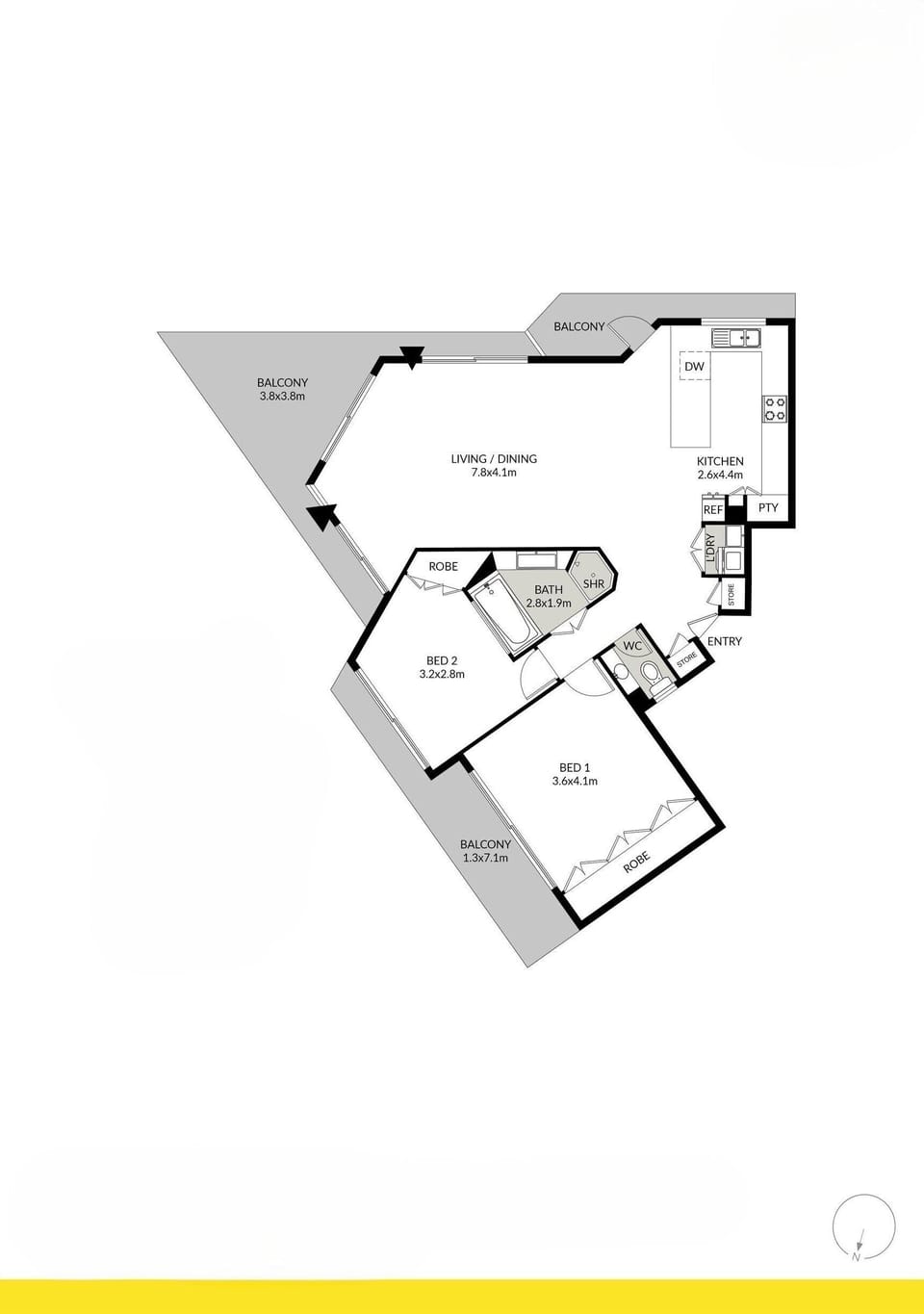 Apartment floor plan