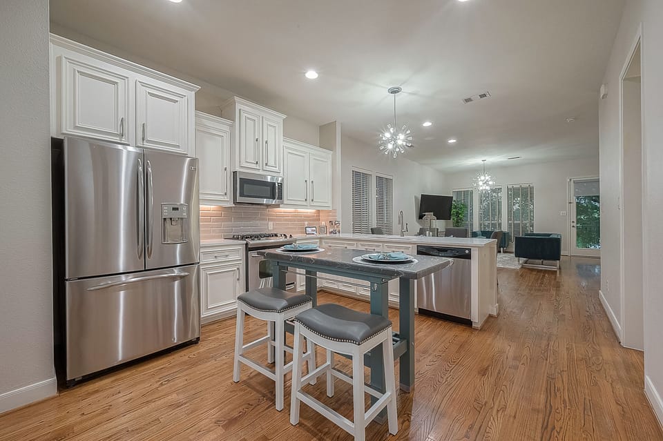 Kitchen on main floor (2nd floor)