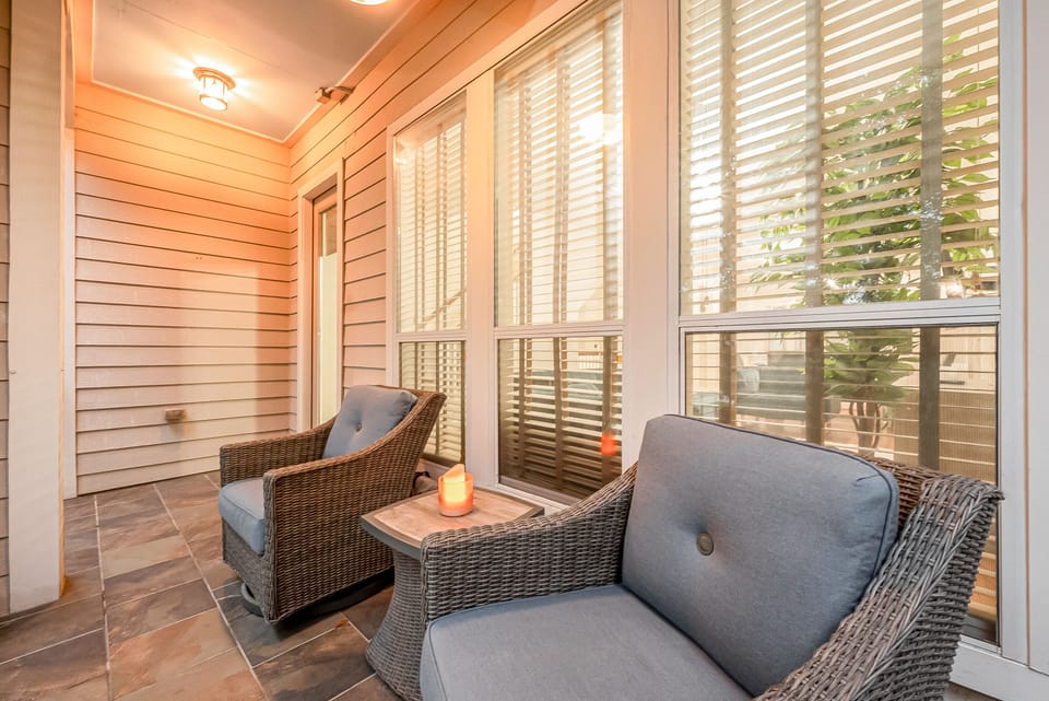 Front porch on 2nd Floor