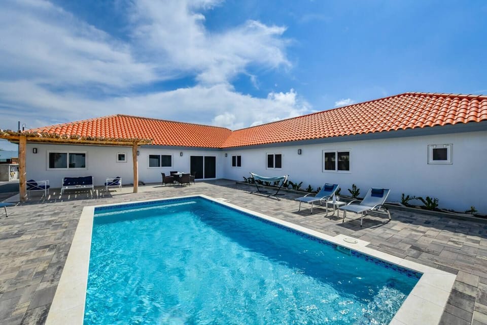 Refreshing pool area with plenty of space to relax.

