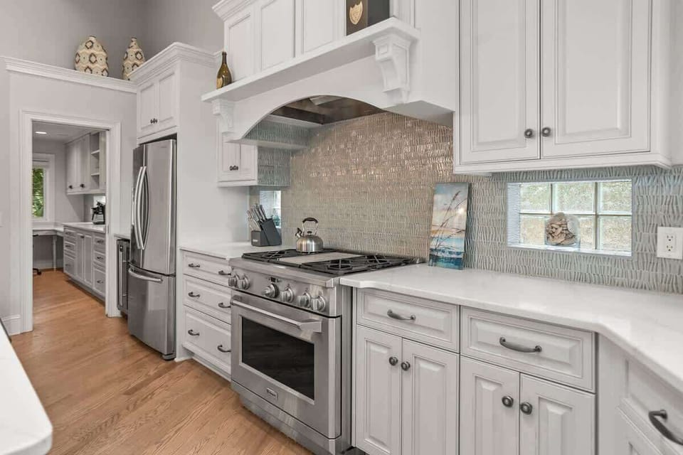 Chef's Kitchen with full pantry