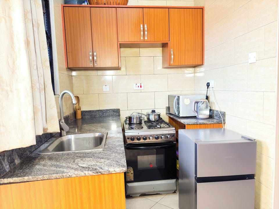 Fully equipped modern kitchen for preparing the best meals