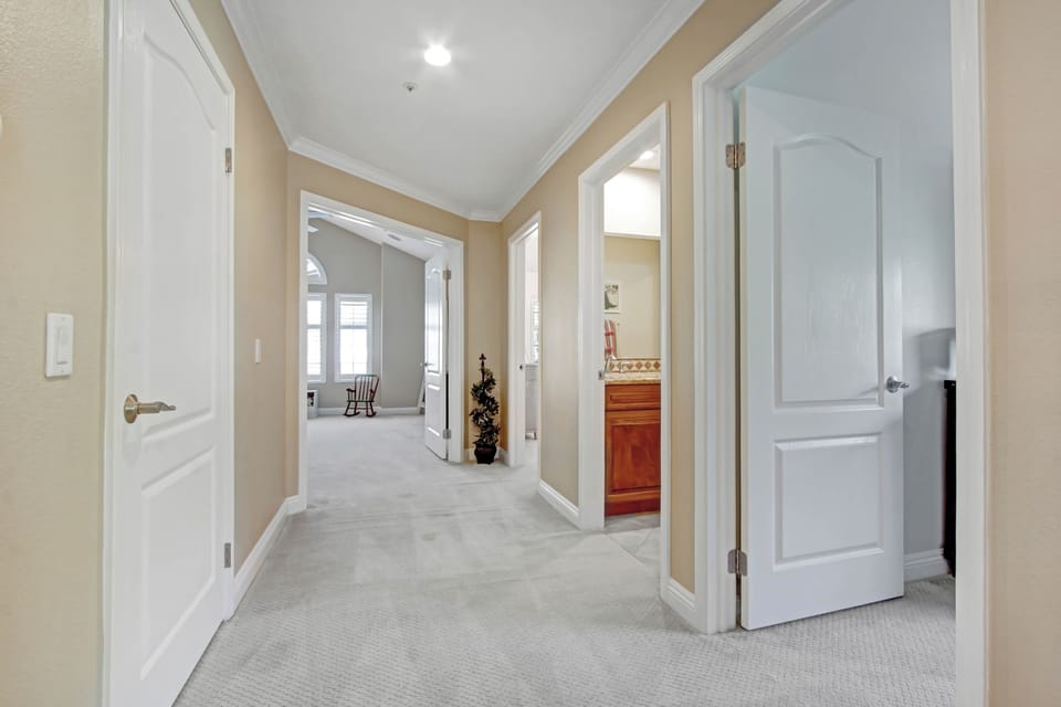 upstairs hallway