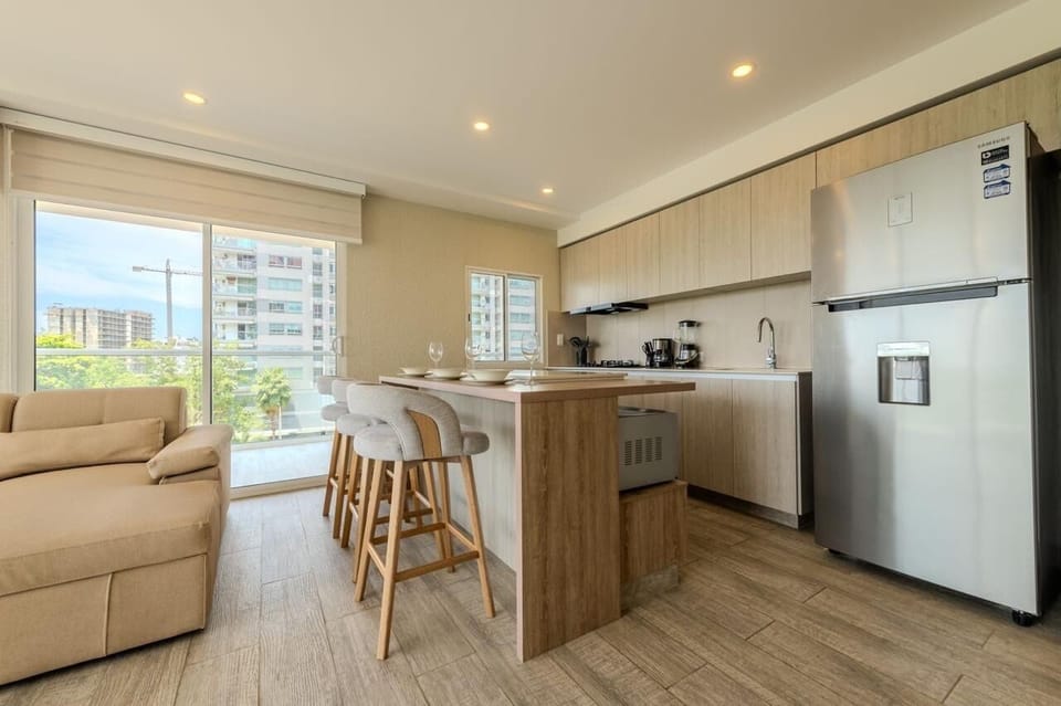 Modern equipped kitchen