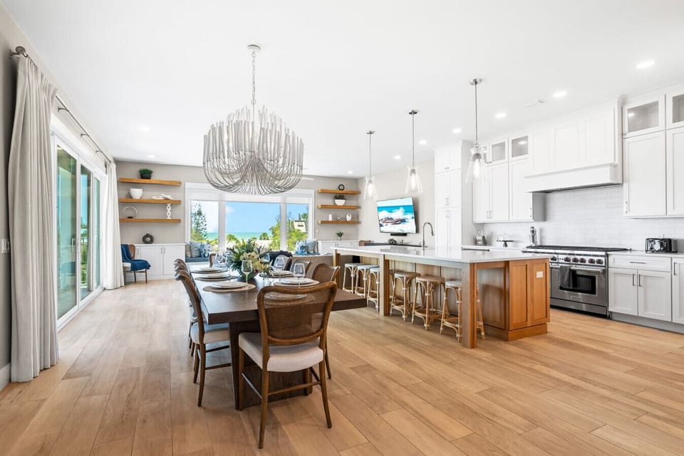 Level-3 Kitchen, Dining Area, & Living Room