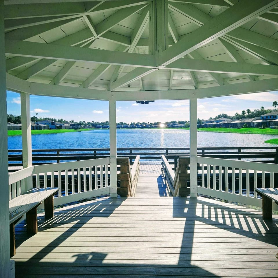 Lakeside dock