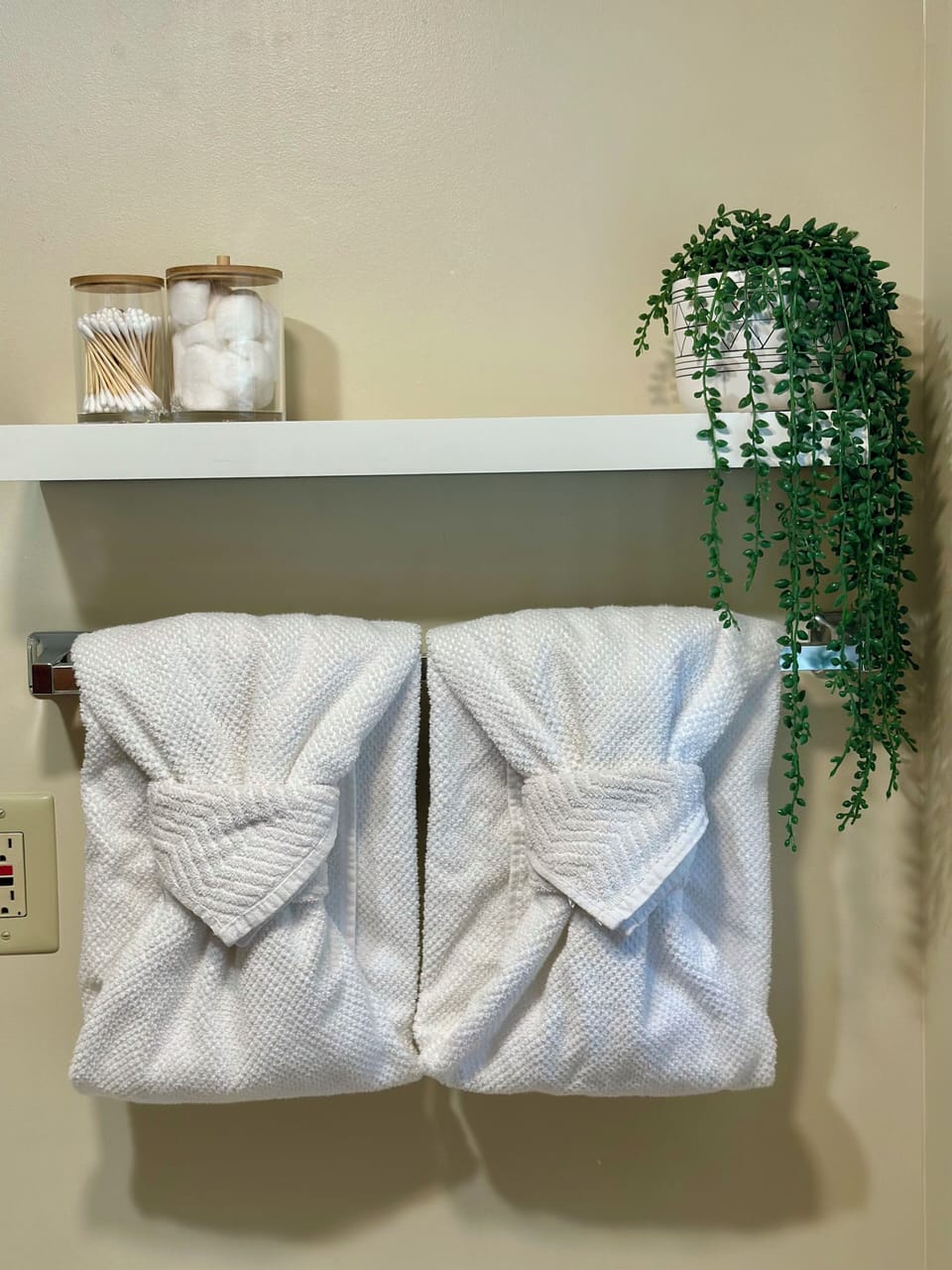 Towels provided