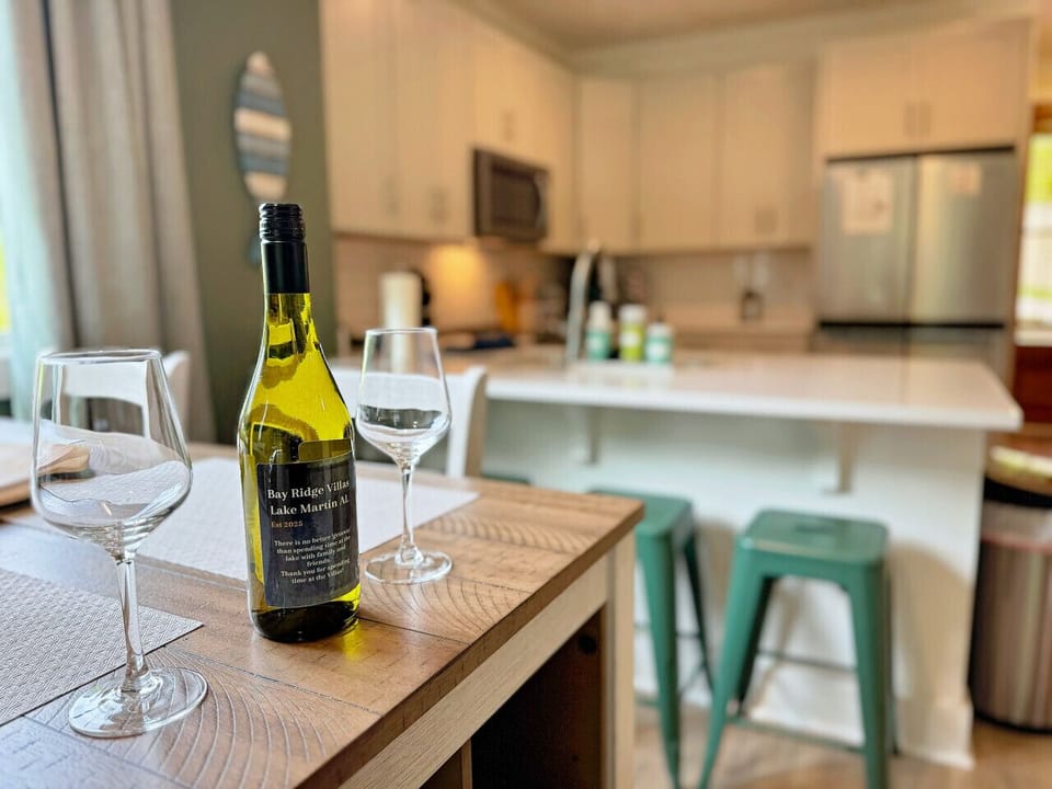 Complimentary wine