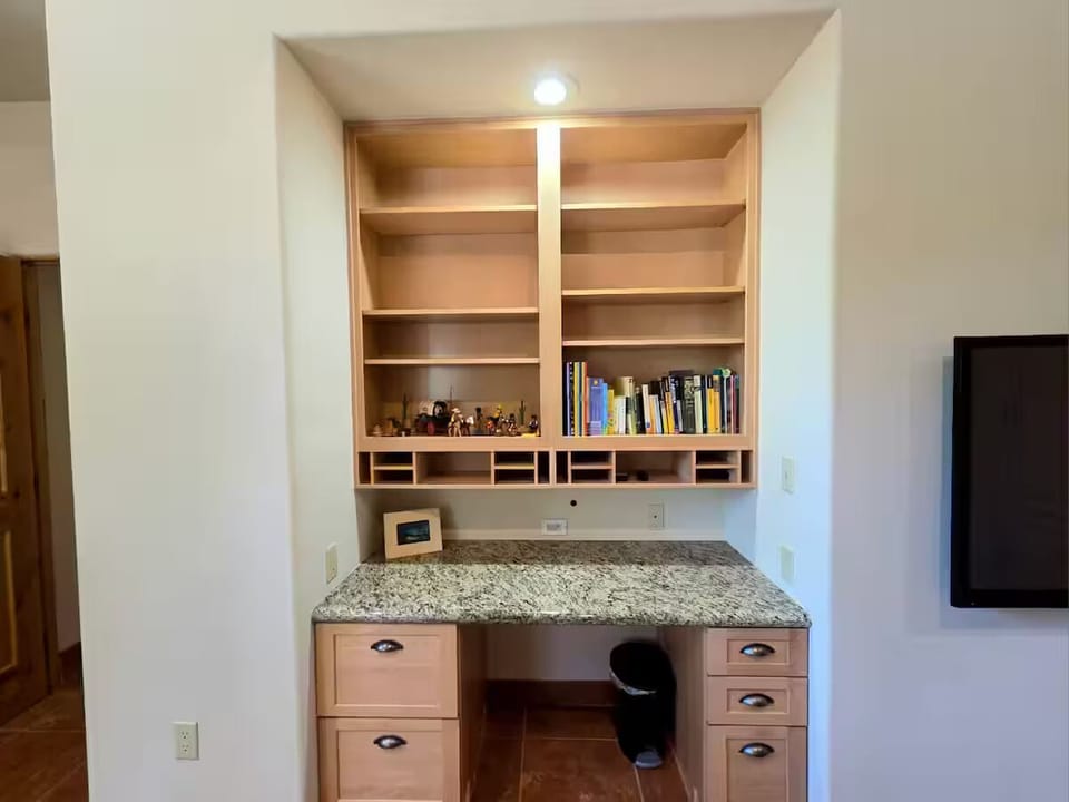 Office in downstairs bedroom