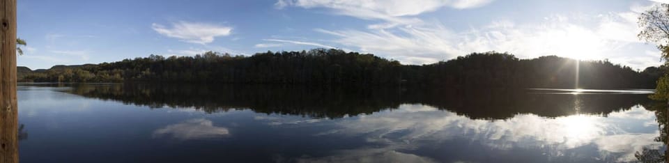 Panoramic View Off the Dock