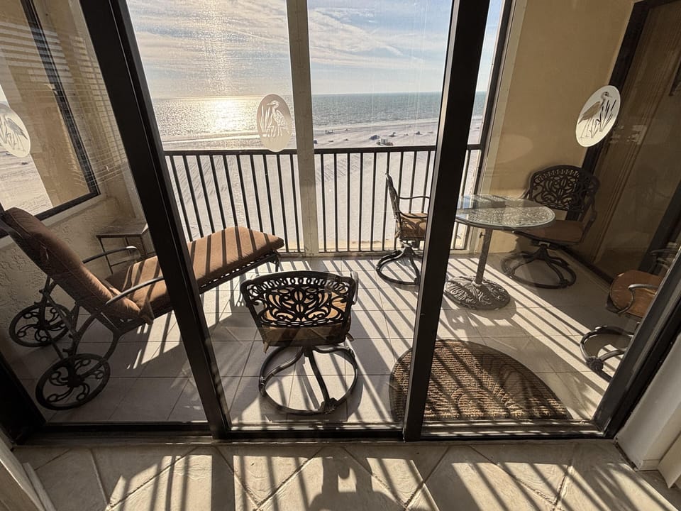 Indoor/Outdoor balcony