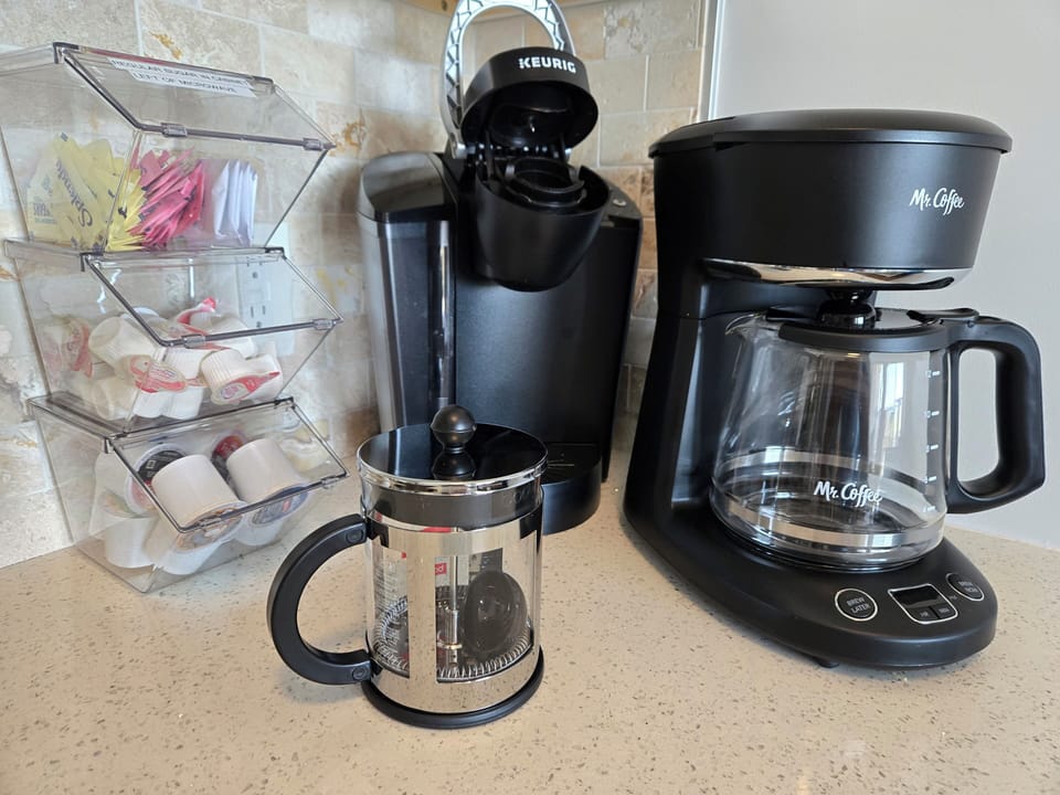 You decide how you want to make your coffee