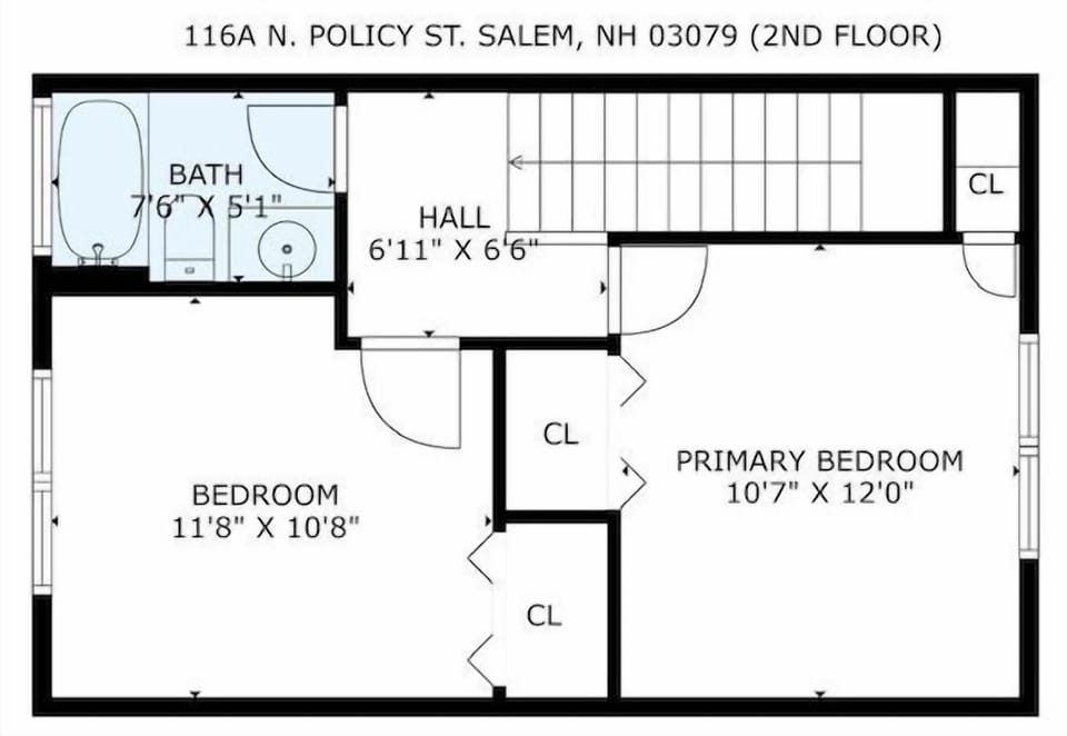 2nd floor layout