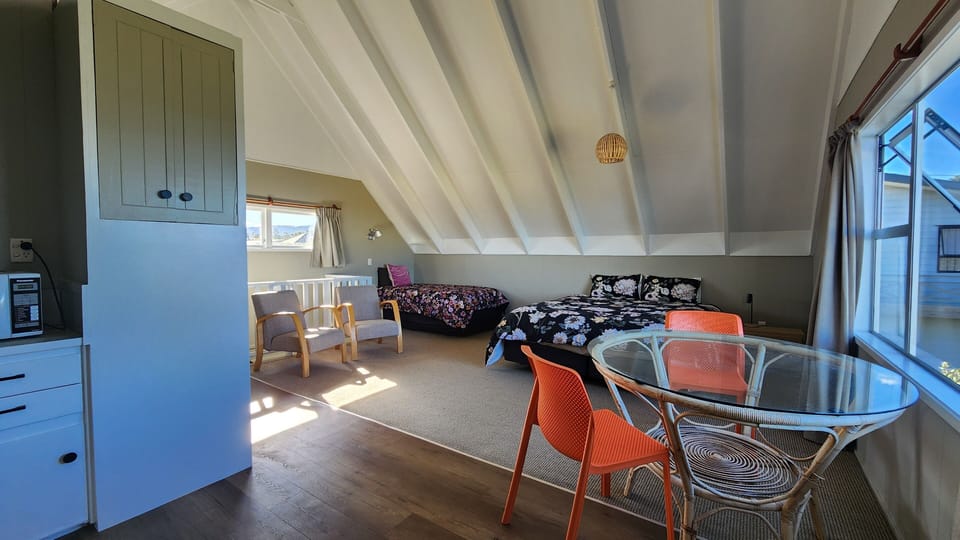 The space from the kitchenette