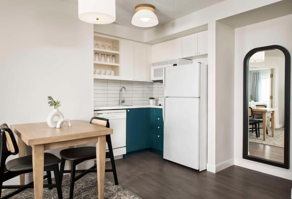 Kitchen. Exact unit will be assigned upon arrival. Views, colors, and decor may vary.