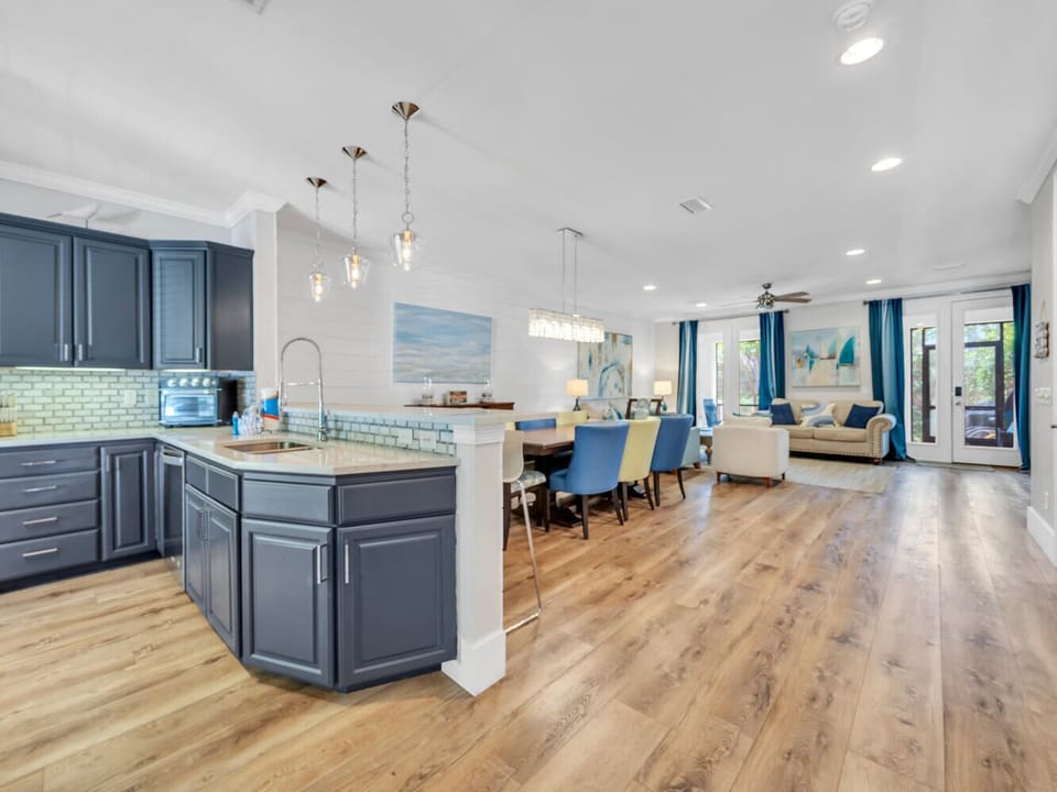 Kitchen and dining