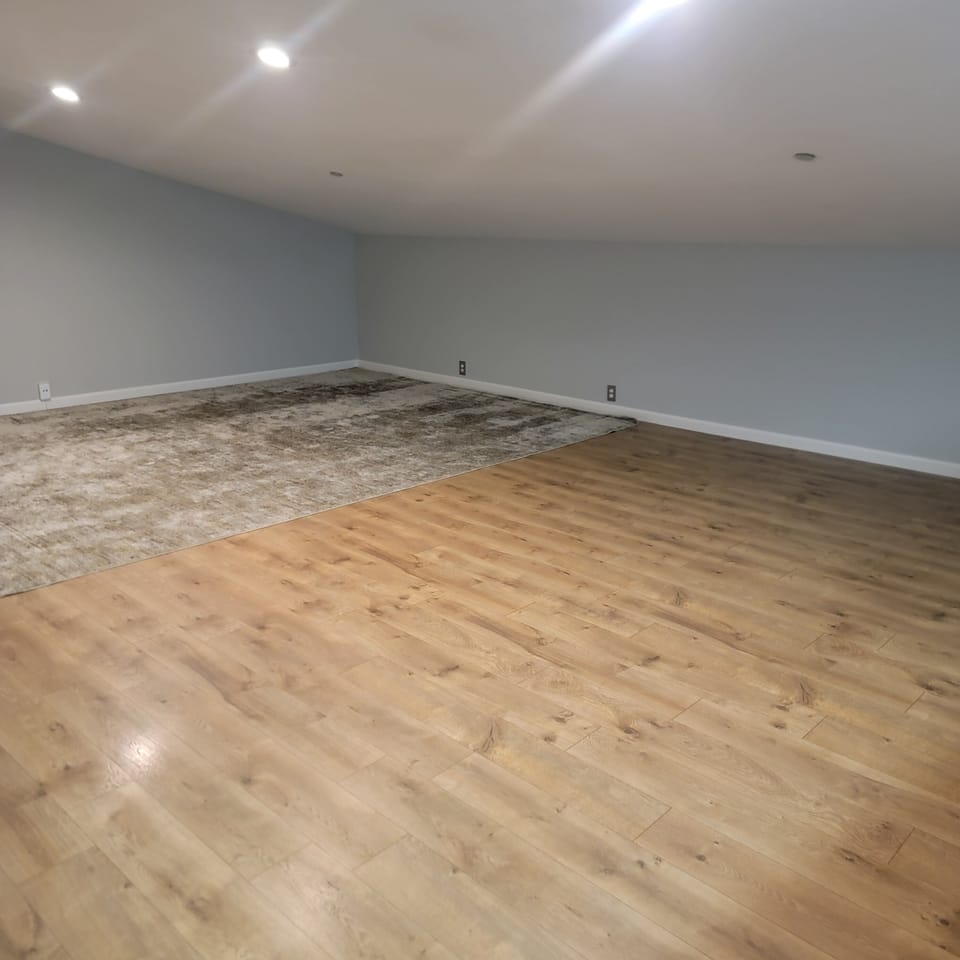Loft area for storage