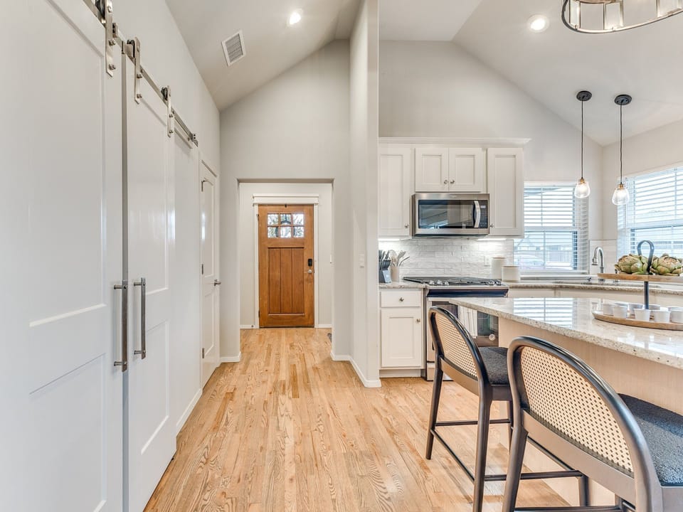 Entryway & Kitchen