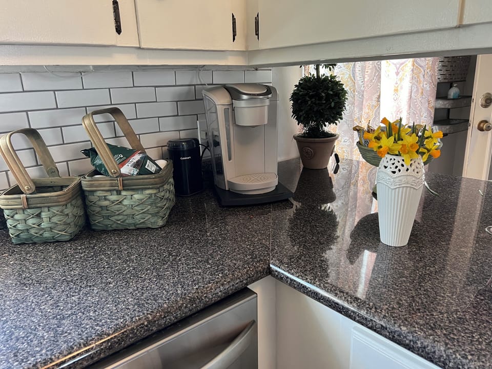 K-cups or standard coffee maker available