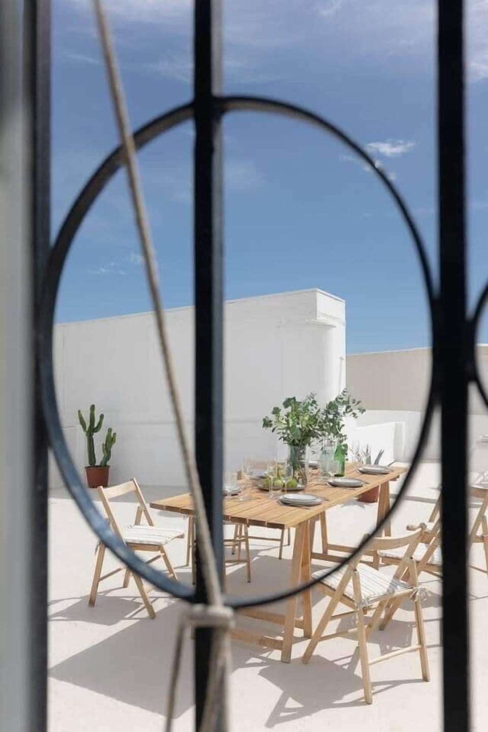 Vistas a la terraza