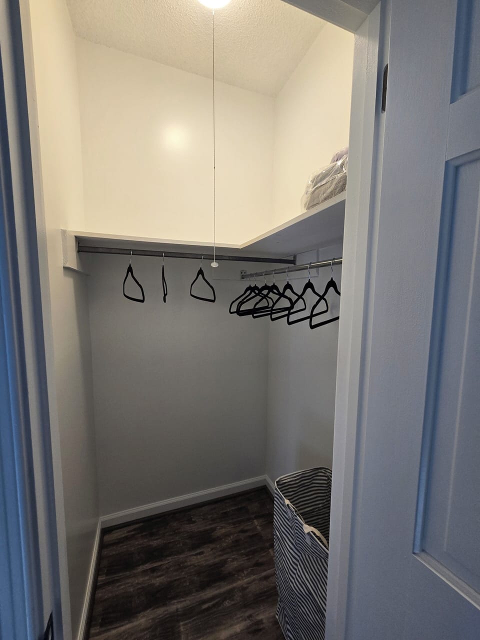 Second bedroom walk-in closet