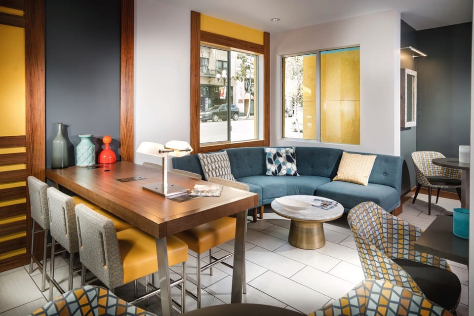 Settle into the stylish lounge for coffee, chats, and downtime.