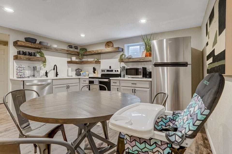 No need to bring your bulky high-chair, we got you covered!