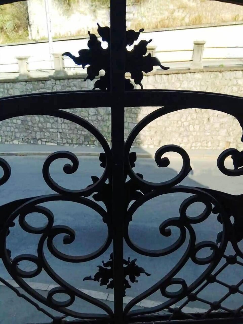 View to Kalamegdan through balcony 