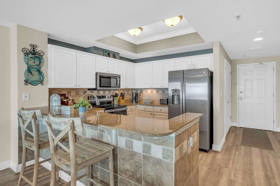 Fully equipped kitchen