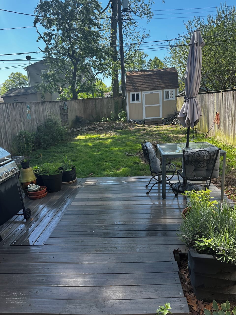 Outdoor dining